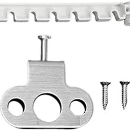 FABLOFT Casement Stay Latch Window Lock window Restrictor Hooks Window Hardware Long Hook White-image-2