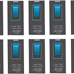 SAURAN Electrical Switch, Basic Power Control Device 6-32A MCB (SP) MB78 (10)-image-66