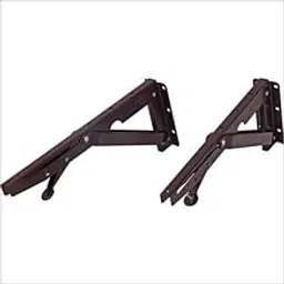Premium Heavy Duty 375mm/ 15" Foldable Multipurpose Bracket with Fittings for fold Down Table or fold Down Racks (2 pcs Set)-image-47
