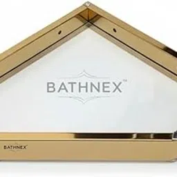 Premium Stainless Steel Corner, Modern Style, Wall Mount, Space-Saving Design, Multipurpose for Example Kitchen, Bathroom Storage-picture-12