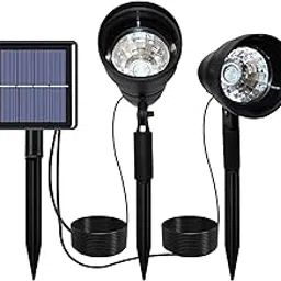 ATORSE Solar Light Waterproof Adjustable Landscape Lamp for Courtyard Pathway Party-picture-18