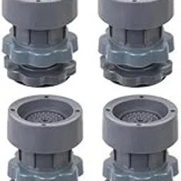 Adjustable Anti-Vibration Pads for Appliances | Washing Machine Stand, Refrigerator Stand | 300 kg Capacity, 7-9 cm Adjustable Height | Shock-Absorbing, Noise Cancelling (4 Pcs)-picture-19