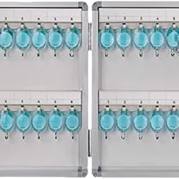 LOOM TREE® Wall Mounted Key Box Water and Fire Resistant Heavy Duty 24/32/48Keys Holder Small | Facility Maintenance & Safety | Access Control Equipment | Lock Boxes-picture-14