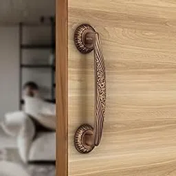 Plantex Door Handle/10 Inch Main Door Handle/Handle for Wooden Door/Pull-Push Door Handle/Door Accessories/3 Years Warranty (Pack of 1, Copper Antique)-picture-21