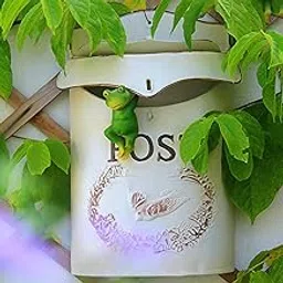 The Style SutraRural Wall Mailbox Mail Box Farmhouse Hanging Post Letter Box House White-picture-13