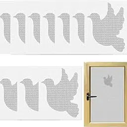HASTHIP® 10 Pcs Net Repair Tape for Windows - Strong Self Adhesive Dove Shape Mesh Screen Repair Patches Mosquito Net Repairs Tape for Door Tears Holes Screen Patch Repairs-image-12