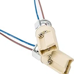 G9 Ceramic Lamp Holder with Wire Holder, Aging Proof LED Lamp Holder (2 Pack)-image-24