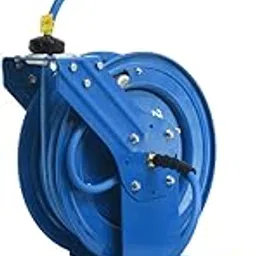 Zephyr Auto-Retractable Air Hose Reel Air Hose Reel - Blue - 8 MM X 15 MTR Dual Arm Heavy Duty-picture-26