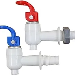 2X Replacement Cooler Faucet Blue and Red Accessories Water Crock Tap Spigot | Home & Garden | Home Improvement | Plumbing & Fixtures | Hot/Cold Water Dispensers-image-66