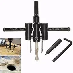 Adjustable 30mm-120mm Circle Hole Saw Drill Bit Cutter Kit DIY Tool-picture-23