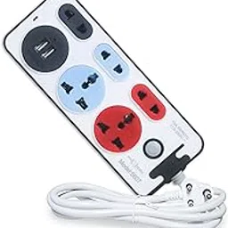 Pick Ur Needs Extension Cord/Board/Switch/Power Strip 10A Dual USB Charger with Universal 2 Pin & 3 Pin Extension Boards-picture-16