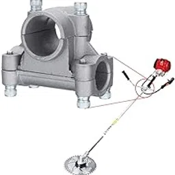 Brush Cutter Handle Bracket, 26/28mm Clamp for Tube Attachments and Lawn Mowers-image-0