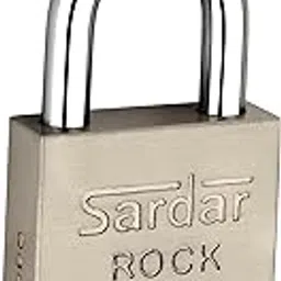 SARDAR Rock Iron Padlock 60mm| Hardened Shackle| Push Click to Lock| 3 Keys| Padlock for Main Door I Gate Lock (60 mm)-picture-26