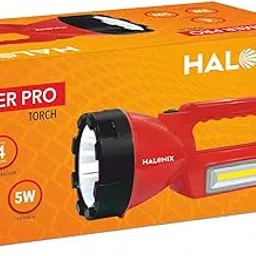 Halonix Glimer Rechargeable Emergency led Torch with USB Charging-picture-29