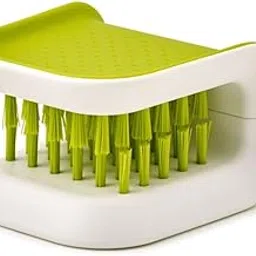 Joseph Joseph Premium BladeBrush Knife Brush Cleaner – Safe Cutlery Scrubber Tool with Wrap-Around Grip – Green-picture-18