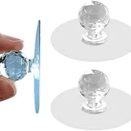 AZCONA IMPEX Suction Cup Handle for Glass, Pack of 5, Removable Door Knob for Windows, Mirrors, Tiles, Smooth Surfaces-picture-13