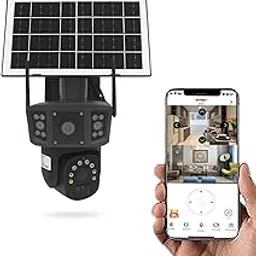 SC-01 4G LTE Solar Security Camera, 360-Degree PTZ, Night Vision, Two-Way Audio, PIR Motion Detection, Cloud Storage, Built-in Battery-picture-23