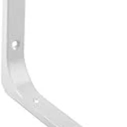 2xHeavy Duty Shelf Bracket Wall Hanging Shelve L Shaped Brackets White 10Inch-picture-14