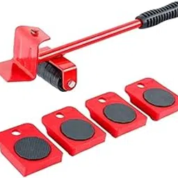 KNOWLEDGE Portable Heavy Duty Furniture Mover Lifter with 4 Sliders Furniture Shifting Tool Suitable for Washing Machines, Sofas and Wardrobes Adjustable Multi Color (Pack of 1, Red)-picture-20