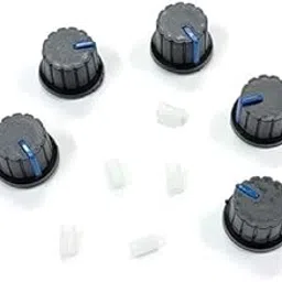 SP Electron Pack of 10 Pcs Home Theater Amplifier Green Knob with Standard and Universal Size Potentiometer knob-image-97