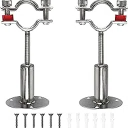 Eyourlife Stainless Steel Ceiling Pipe Bracket (32mm)-picture-11