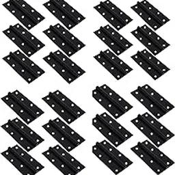 Architectural Williams Premium Stainless Steel Door Butt Hinges 5 Inch x 12 Gauge, 2.5 mm Thickness | Kabja for Door, Bedroom, Kabja for Home/Office/Hotel | Black (Pack of 24)-picture-22