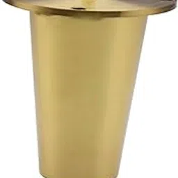 RAB Sofa Leg, Stainless Steel for Sofa Furniture (Code:- 174, Size:- 3", Color:- Gold, Pack of 1 PCS)-image-0