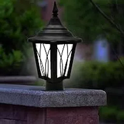 kinis Classic Waterproof Post Light for Gate and Garden Pillars | Decorative Outdoor Post Light for Home Entrance | Pillar Lights for Garden, Patio, Boundreis or Entryway (Pack of 1, Without Bulb)-picture-16