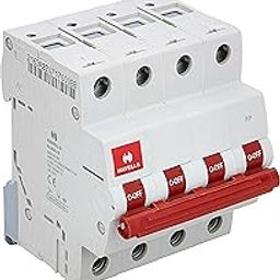 Havells DHMGIFPX063 PVC Plastic 63A FP Switch Disconnector Euro 2 (White)-picture-37