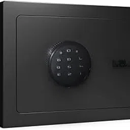 Box All Steel Security Safe Box Home Safe Box with Programmable Electronic Keypad Electronic Digital Code Depository Box Cash Jewelry Valuables Documents Safe Deposit Box image 1