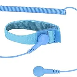 SCHOFIC Anti-Static [ESD] Safe Discharge Wristband Wrist Strap band Grounding Cord B2B Tool- Blue (1)-image-98