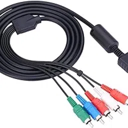 Multi Out AV Cable High-Definition Component Video/Audio Cable for PS2 PS3 Gaming System HDTV or EDTV Connector with Color-Coded Connectors.-image-23
