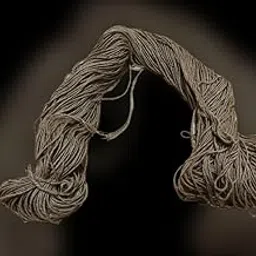 Natural Jute Twine Rope, Biodegradable Garden Cord, Rustic Brown, Multi-Purpose Crafting String 3ply, 500gm-image-1