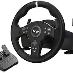 New World V24-S22 Gaming Racing wheel Steering Wheel Compatible with Windows® VISTA®/7/8/10/11, PS3™, PS4™,PS5™ (only playing PS4™ games), Xbox One, Xbox Series, Nintendo™ Switch,Switch 2-picture-18