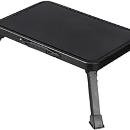 ECOMISTIQ® Folding Step Stool Convenient Non Slip Footrest for Bedside Living Room Home Black|Home & Garden-picture-18