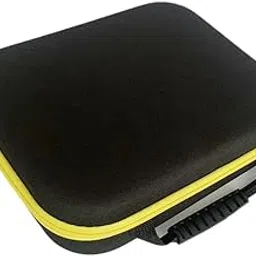 SECRET DESIRE Electric Drill Carry Case Waterproof Hard Tool Storage Box for Wrench Pliers 33cmx22.5cmx9cm Yellow-image-58