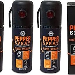 generic Viewers Pepper Spay for Women Men and Girl (Pack of 3 Black)-picture-0