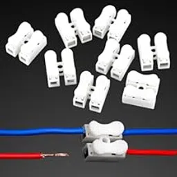 Pack Of 100 cable connectors Electrical Push Cable Connectors Quick Splice Lock Spring Connector Quick Push Cable Connector-image-58