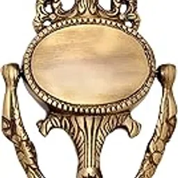 ESPLANADE Metal Brass Guardian Angel Door Knocker (Gold, Standard Size)-picture-22