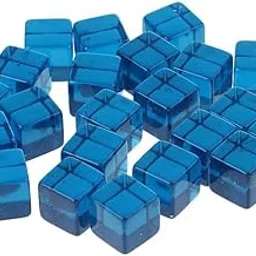 ATORSE Toy 16mm Transparent Six Sided D6 Dice Dies for Dungeons and Dragons Game Blue-Toys & Hobbies-Games-Role Playing Games-Dungeons & Dragons-Accessories & Dice-image-16