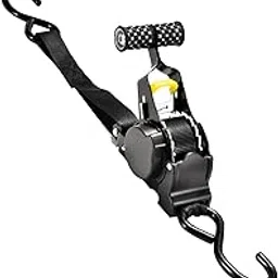 LEVGRY Endless Ratchet Tie Down Straps,Durable Nylon Blackstrap Down Ratcheting SecuringStraps and Lashing Straps, Automatic Shrink Bundle Tape for Fixing Truck Round Handle-image-54