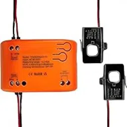 WiFi Smart Power Meter with 2 Clamps 80A Current Transformer Tuya APP Bilateral Monitor 2 Way Real Time KWh Eenrgy Voltage Statistics-picture-21