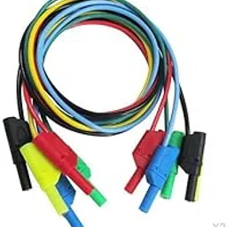 VELURA 10pcs 4mm Banana to Banana Plug Soft Silicone Test Cable Lead for Multimeter|Business & Industrial | Electrical & Test Equipment | Test, Measurement & Inspection-image-15