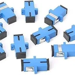 OM (Pack of 10 Pcs) SC/UPC Fiber Optic Adapter Simplex Single-mode SC/UPC Connector for Reliable Fiber Optic Connections-image-64