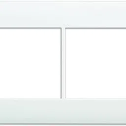 Havells Crabtree Athena 8M H Cover Plate, White image 1