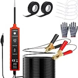 ATORSE Car Circuit Tester for Ground Detection Voltage Test Continuity Testing Red-image-24