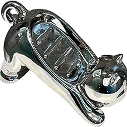 Drumstone (𝟏𝟓 𝐘𝐞𝐚𝐫𝐬 𝐖𝐚𝐫𝐫𝐚𝐧𝐭𝐲) Cat Shape Soap Holder | Self Draining Soap Dish with Suction Cup | Wall-Mounted Soap Box for Bathroom, Kitchen & Basin (Pack of 1, Multicolor)-picture-16