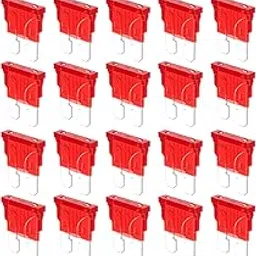 YUEONEWIN 10A Standard Car Fuses, 20 Pcs ATO ATC Blade Style Car Fuses, Automotive Fuses for RV, Truck, Boat, SUV, Auto (10 AMP/32V)-image-32