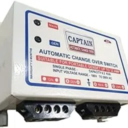 R K Double Relay Automatic Change Over Switch, Auto Electric Circuit Disconnector for Easy Operation (32A, 240V) Single Phase-image-82