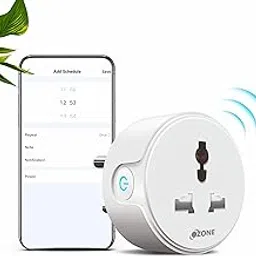 Ozone 10A WiFi Smart Plug with Energy Monitoring | Control Appliances From Your Smartphone | Works with Alexa & Google Assistant | Suitable for TVs, Electric Kettle, RO, Mobile, Chargers | (Pack of 1)-picture-26